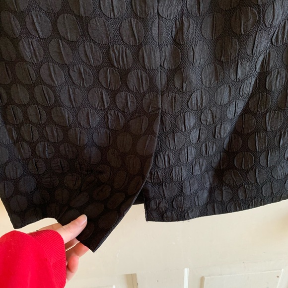 MAEVE Anthropologie black polka dot pencil skirt - Picture 10 of 16